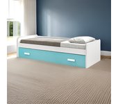 Cama nido Alumbre con cajonera 53,7x190x98,2 cm
