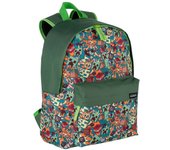 Mochila Escolar Minecraft Crazy Design - Compartimento Principal y Bolsillo Frontal - Adaptable a Carro - Portaordenador E Interior Forrado - Tirantes y Espalda Acolchados - 39 X 30 X 14 Cm