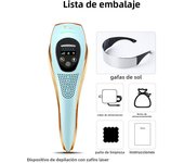 2024 NEW Permanent Sapphire Laser Hair Removal Device Ice Cooling IPL Laser Epilator Unlimited Flashes Home Use Depilador