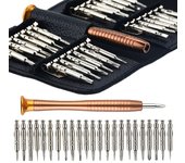 Mini Precision Screwdriver Set 25 in 1 Electronic Torx Screwdriver Opening Repair Tools Kit for iPhone Camera Watch Tablet PC