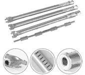 Weber Spirit 300-Series BBQ Gas Grill Replacement Tube Burners Kit-Quemador de Maple inoxidable de 46cm 69787