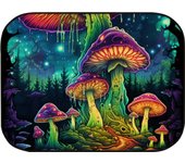 1Pc Mushroom print Car Floor Mats Anti-dirty Pad Protector Automobile Interior Carpet Accessories fits Most Cars SUVs and Trucks