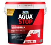 AGUASTOP CEYS AGUASTOP Impermeabilizante Caucho Fibras Rojo 5kg - 95596 Impermeabilizante Pinturas Pinturas Impermeables