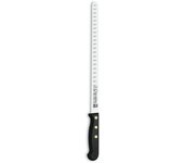 Cuchillo jamonero alveolado pom 29 cm. - 11,5" d 3 claveles   3 CLAVELES