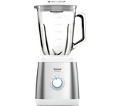 Taurus Optima Pure 1500 - Batidora de vaso, 1500W, jarra cristal graduada, 1.5L capacidad, pica hielo, 2 velocidades + Turbo MTA24685