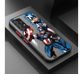 Matte Case For Samsung A52 A53 A12 A13 A14 A21s A22 A24 4G A32 A34 A54 A53 A70 A72 A73 5G Phone Cover Marvel Spider Man