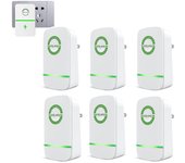 2/4/6/8 pcs Power Saver Energy Saver Device, Electricity Saving Device Plug in, Stop-Watt Power Saver Electricity Household Appliances