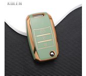 TPU Car Flip Key Case Cover Shell Fob For KIA RIO 3 K2 K3 K4 K5 Sportege Picanto Optima Soul Ceed Sorento Forte Stinger Cerato