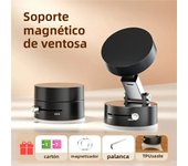 More Portable Vacuum Magnetic Mobile Phone Bracket Adjustable Double-Sided Suction Cup Holder Lazy Stand For All Smartphone