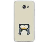 Tumundosmartphone Funda Gel Tpu para Samsung Galaxy A5 (2017) Diseño Pingüino Dibujos