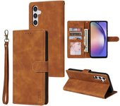 Wallet Card Framework Magnetic Flip Leather Case For Samsung Galaxy A03 A04s A12 A13 A14 A23 A31 A32 A33 A34 A51 A52 A53 A54 A71