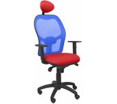 Silla de Oficina con Cabecero Jorquera  Piqueras y Crespo ALI350C Rojo