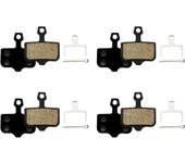 4 Pairs Resin Bicycle Bike Disc Brake Pads for Avid Elixir R/CR/CR-MAG/E1/3/5/7/9 SRAM RED FORCE AXS Level T/TL X0 XX DB1/3/5