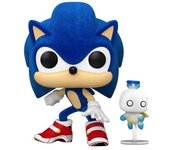 Figura Funko Pop! Juegos Sonic The Hedgehog Sonic con Chao Modelo 1036 | 82617 Edición Especial Flocked -  Original - Figuras Miniaturas Coleccionables Para Exhibición - Idea De Regalo - Mercancía Oficial