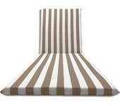 Colchoneta para podrona de Algodón forrado 190x60x4,5 cm - Colchoneta para poder fabricada en Italia - Colchoneta desfundable y lavable en Lavadora