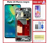 A+ Quality For Huawei Mate 20 Display With Frame For HAM-L29 HAM-L09 LCD Touch Screen Display Digitizer Parts