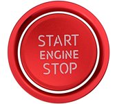 Aluminum Alloy Car Engine Start Stop Ignition Button Ring Cover Sticker for Peugeot 5008 3008 408 508 2008 308 4008 Accessories