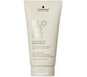 Schwarzkopf Blondme Bálsamo Sellador Bond Repair 75 Ml. | Tratamiento sin aclarado diseñado para reparar, fortalecer y sellar las puntas abiertas.