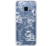 Funda original compatible con Samsung Galaxy S9 - Patron Esbozos Blanco