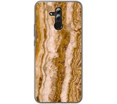 Tumundosmartphone Funda Gel Tpu para Huawei Mate 20 Lite diseño Mármol 10 Dibujos