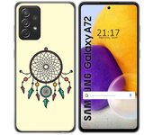 Tumundosmartphone Funda Gel Tpu para Samsung Galaxy A72 diseño Atrapasueños Dibujos