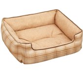 Square Lattice Pet Bed Detachable Washable Dog Nest Cat Nest Double-sided Usable Cotton Pad Thickened Sofa Mats Pet Accessories