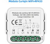 GIRIER Tuya Smart ZigBee/Wi-Fi RF433 Curtain Switch Module for Electric Roller Shutter Blind Motor 1/2CH Works Alexa Hey Google