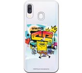 Funda original compatible con Samsung Galaxy A40 - Bob Esponja Hip Hop