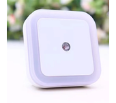 Wall Plug-in LED Night Light Auto Sensor Bedside Lamp For Bedroom Kid's Room Hallway Corridor Stairs EU/US 110V 220V Mini Cute
