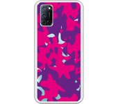 Funda compatible con Oppo A52/A72/A92 - Militar Lila