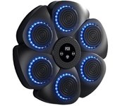 Máquina Electrónica de entrenamiento de Boxeo con música, máquina de Boxeo inteligente con Guantes, equipo de entrenamiento de Boxeo con objetivo de pared montado en la pared, para niños y Adultos, saco de Boxeo De pared para Ejercicio en casa