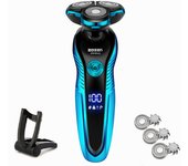 ZOZEN Electric Shaver Rechargeable Electric Razor Hair Clipper Cutting Shaving Machine for Men Beard Trimmer Wet-Dry Dual Use