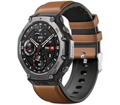 Leather Silicone Strap for Amazfit T-rex 3 Smart Watch Wrist Strap for Huami Amazfit T-rex 3 Watchband Accessories Correa