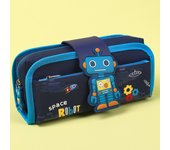 Detachable Astronaut Robot Pencil Case Cute Pencil Bag Kawaii Pencil Pouch Back to School Supplies Stationery Items for Girl Boy