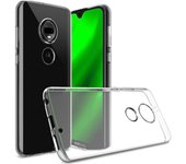 Tumundosmartphone Funda Gel Tpu Fina Ultra-Thin 0,5mm Transparente para Motorola Moto G7 / G7 Plus