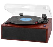 TOCADISCOS TREVI TT 1030 BT TURNTABLE+AW+WLESS IN-OUT WOODEN