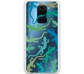 Funda compatible con Xiaomi Redmi Note 9 - Lagartijas Colores