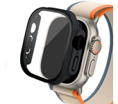 Glass+case For Apple Watch Ultra 2 case 49mm smartwatch PC Bumper+Screen Protector Tempered Cover iwatch series band Accessories