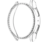 Diamond Watch Case for Samsung Galaxy Watch 7 40mm Hollow Electroplate Protector Samsung 7 44mm PC Cover