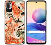 Tumundosmartphone Funda Gel Tpu para Xiaomi Redmi Note 10 5G / POCO M3 PRO 5G diseño Mármol 12 Dibujos