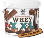 GN Nutrition Premium Whey 100% XXL - 4 kg | Proteína Whey con DigeZyme y Vitamina B6 | Entrenamientos Intensos