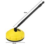 Pressure Washer Release Rotary Surface Patio Cleaner Attachment Garage Door Car Wash For Karcher K1-K7 High-pressure Washer Part