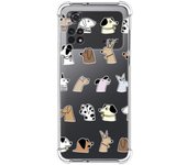 Funda Silicona Antigolpes para Xiaomi POCO M4 Pro 4G diseño Perros Dibujos