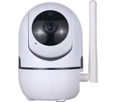 Cámara inalámbrica, conexión wifi, visualización remota desde teléfono móvil, intercomunicador de voz, detección de movimiento, almacenamiento en la nube, sirena, Función de visión nocturna por infrarrojos, cámara de vigilancia de seguridad.