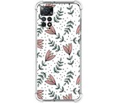 Funda Silicona Antigolpes para Xiaomi Redmi Note 11 Pro / 11 Pro 5G diseño Flores 01 Dibujos
