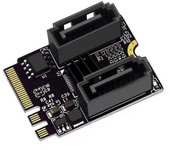 M2 a Sata3.0 tarjeta de expansión clave A + y Wifi M.2 a Sata Hdd adaptador Drive-libre Jmb582 adaptador de tarjeta