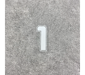 1PC 0123456789 White Number Motorcycle Stickers Waterproof for Motorbike Fuel Tank Helmet Electric Scooter Bicycle Vinyl Decals