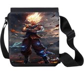 BANDOLERA PEQUEÑA dragon ball z goku ssj realista real bolso bandoleer super vegeta bola