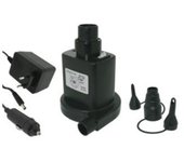 Inflador de aire 12V-230V, colchoneta, flotador, cama, camping