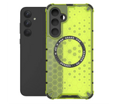 Luxury TPU Shockproof Armor PC Case for Samsung Galaxy S24 S23 S22 S21 S10 Ultra Plus FE Note20 M35 A55 A35 25 15 Magnetic Cover